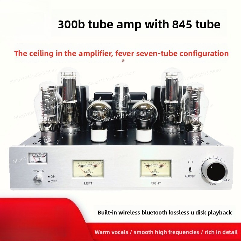 Class A Tube Amplifier 845 - 300B 진공관 앰프, 845 진공관을 사용한