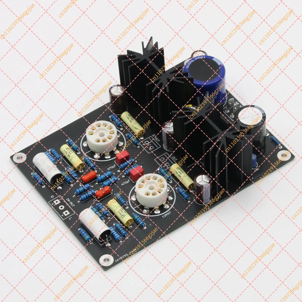 Tube Preamp 12Ax7 Phono - 턴테이블용 12AX7 ECC83 튜브 MM RIAA