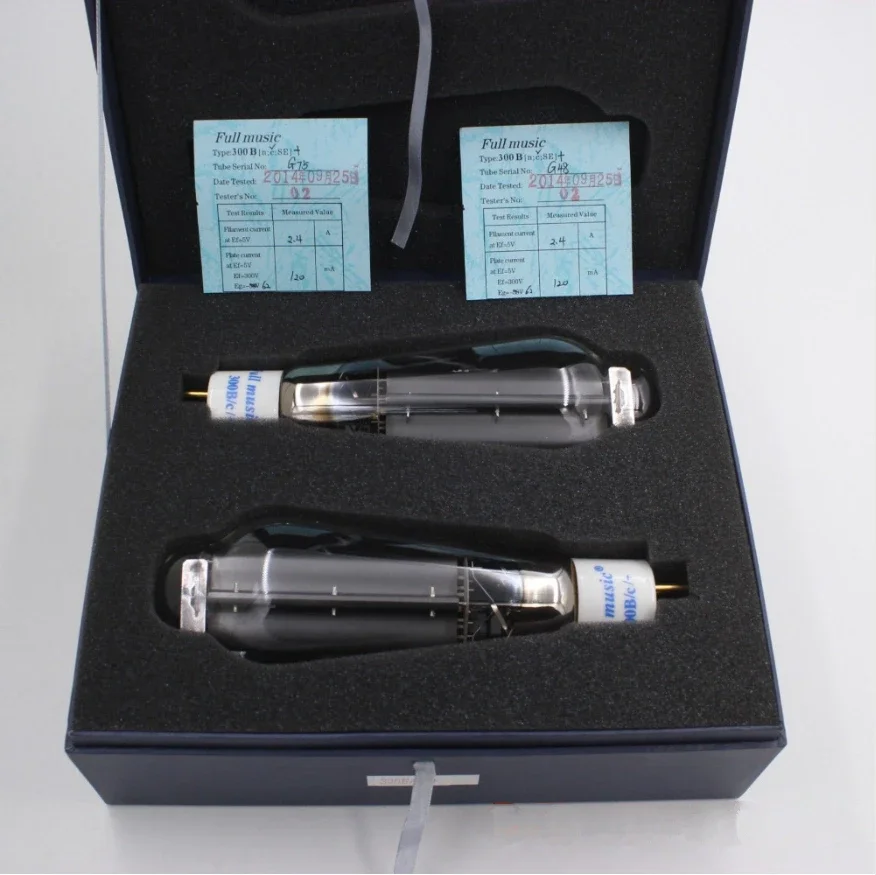 300B Vacuum Tube Matched Pair - T-050 Fullmusic 300B/C/+ 300BC 진공관 카본