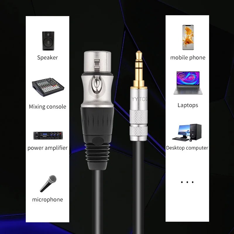 YYTCG XLR 3핀 수-3.5mm 스테레오 플러그  - Tube Headphone Amplifier Otl 리뷰 및 가격