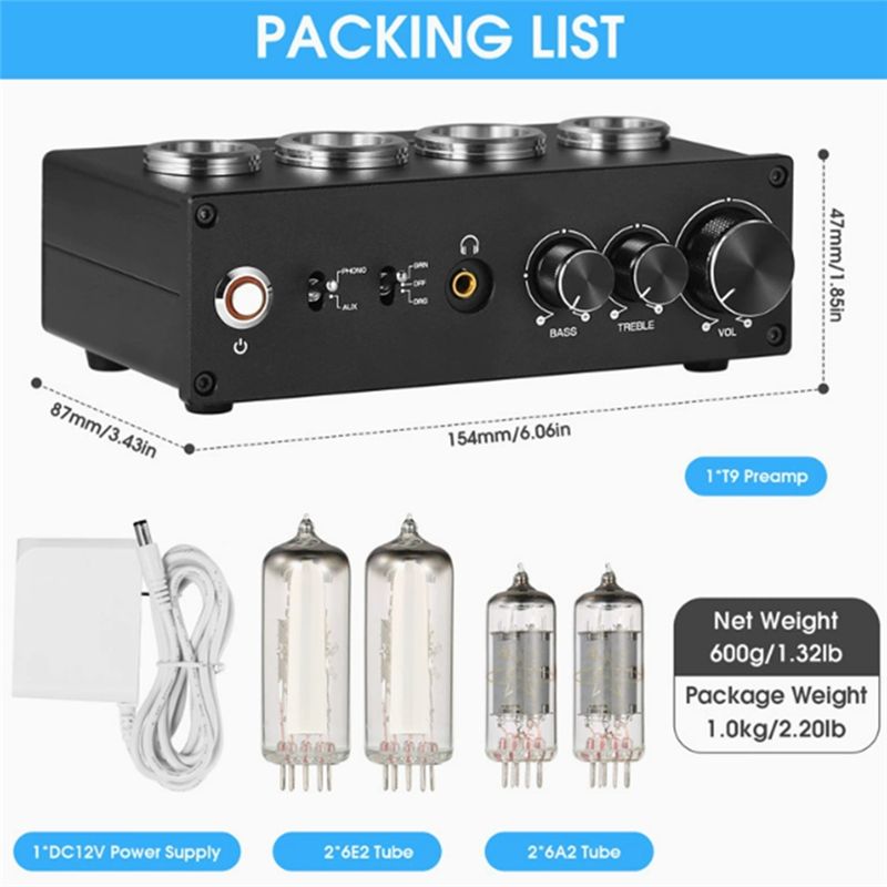 AB25-T9 미니 6E2 MM/MC 포노 스테이지 턴 - Tube Phono Stage Mm Mc 리뷰 및 가격