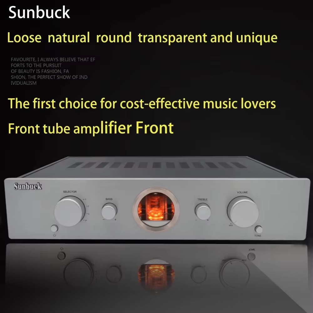 Sunbuck 포노 프리앰프 밸런스드 출력 6Z5P 6 - Tube Preamp 12Ax7 Phono 리뷰 및 가격