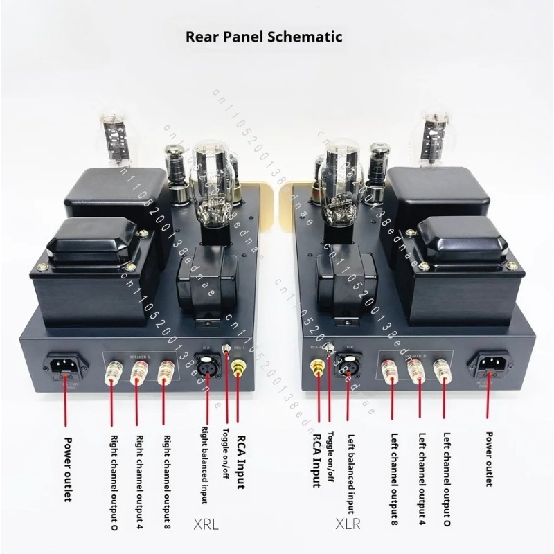 8튜브 스플릿 스테레오 300B 진공관 앰프 키트, H - Tube Amplifier 300B Single Ended 리뷰 및 가격