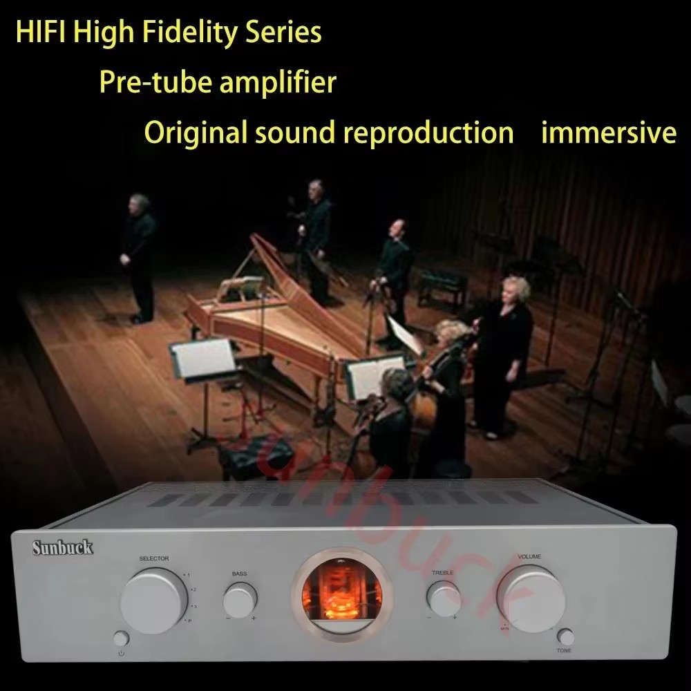 Sunbuck 포노 프리앰프 밸런스드 출력 6Z5P 6 - Tube Preamp 12Ax7 Phono 리뷰 및 가격