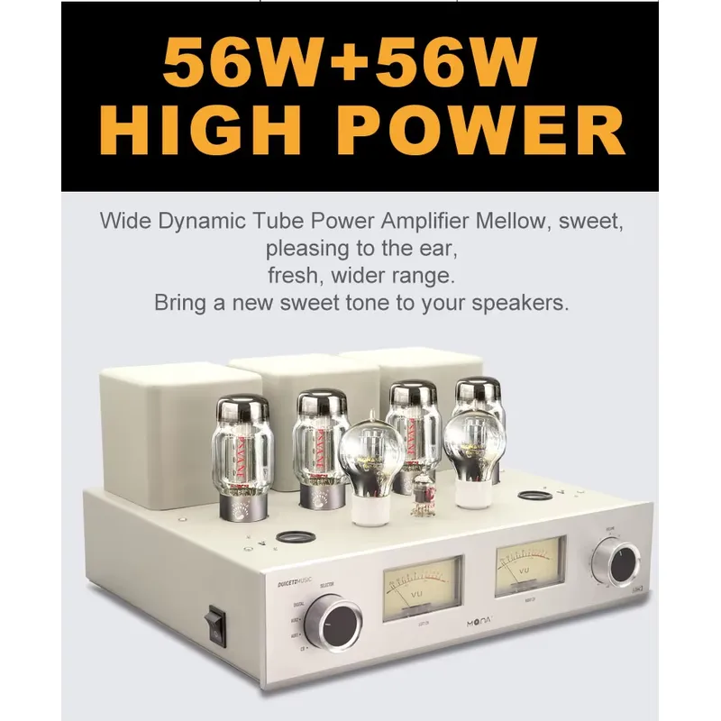 MONA 고출력 KT88 푸시풀 진공관 앰프 56Wx2 - Kt88 Tube Amplifier Push Pull 리뷰 및 가격