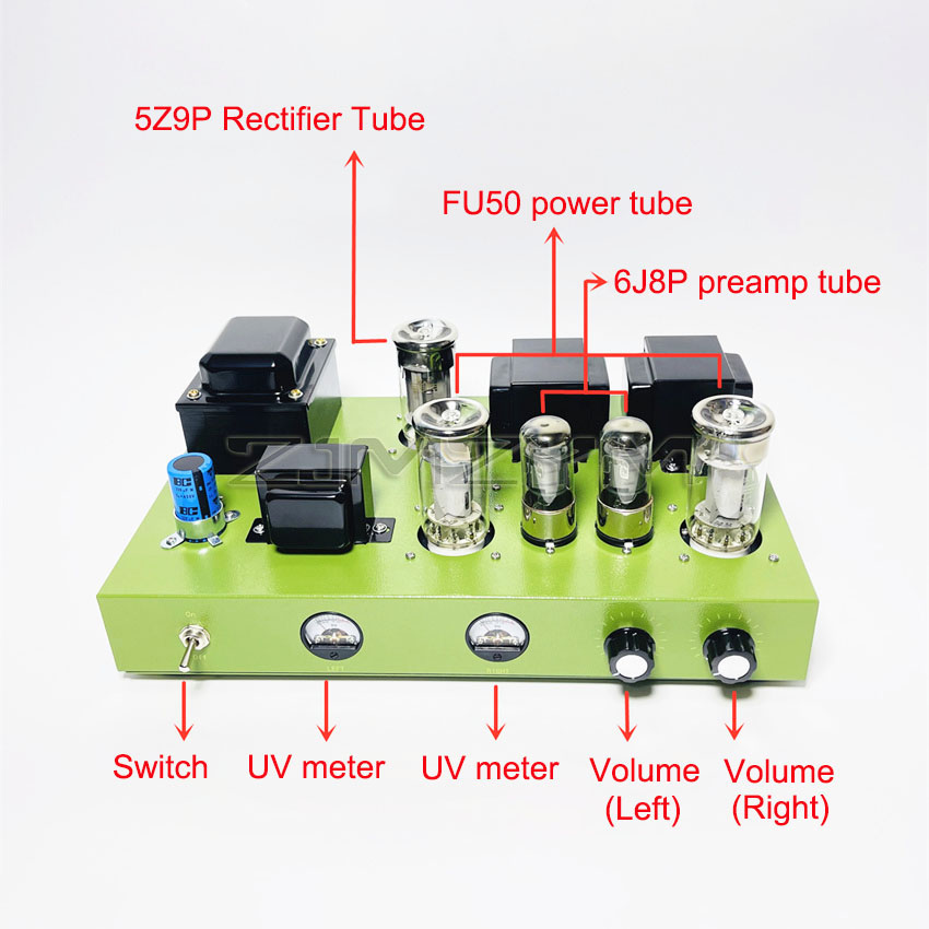 Fu50 진공관 앰프 DIY 키트, 블루투스 Vu 계량 - Tube Amplifier Kit Diy 리뷰 및 가격