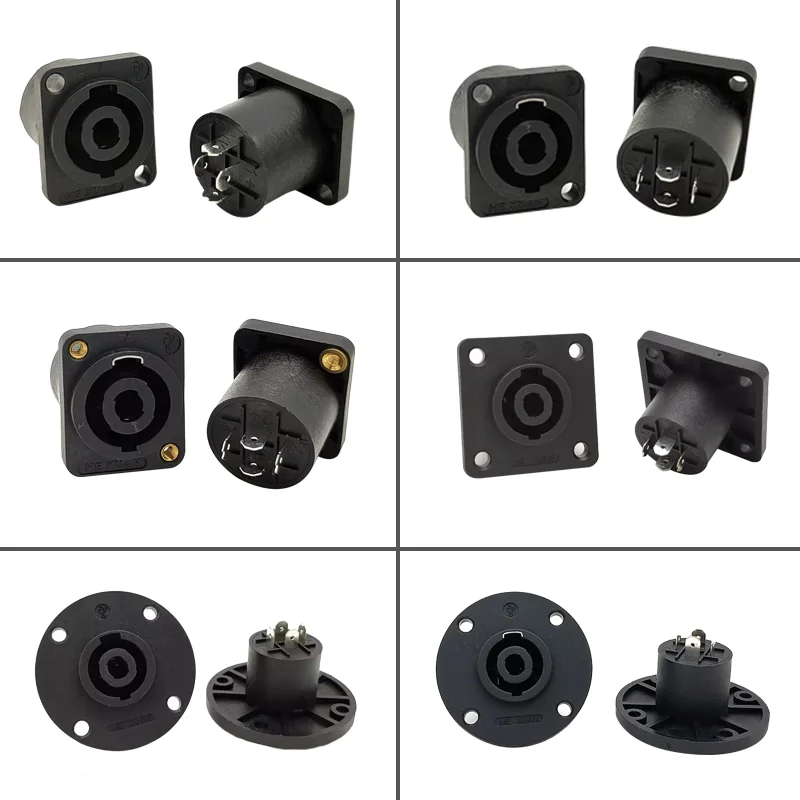 5/20PCS Speakon 커넥터 유형 소켓 4극 플 - Tube Headphone Amplifier Otl 리뷰 및 가격