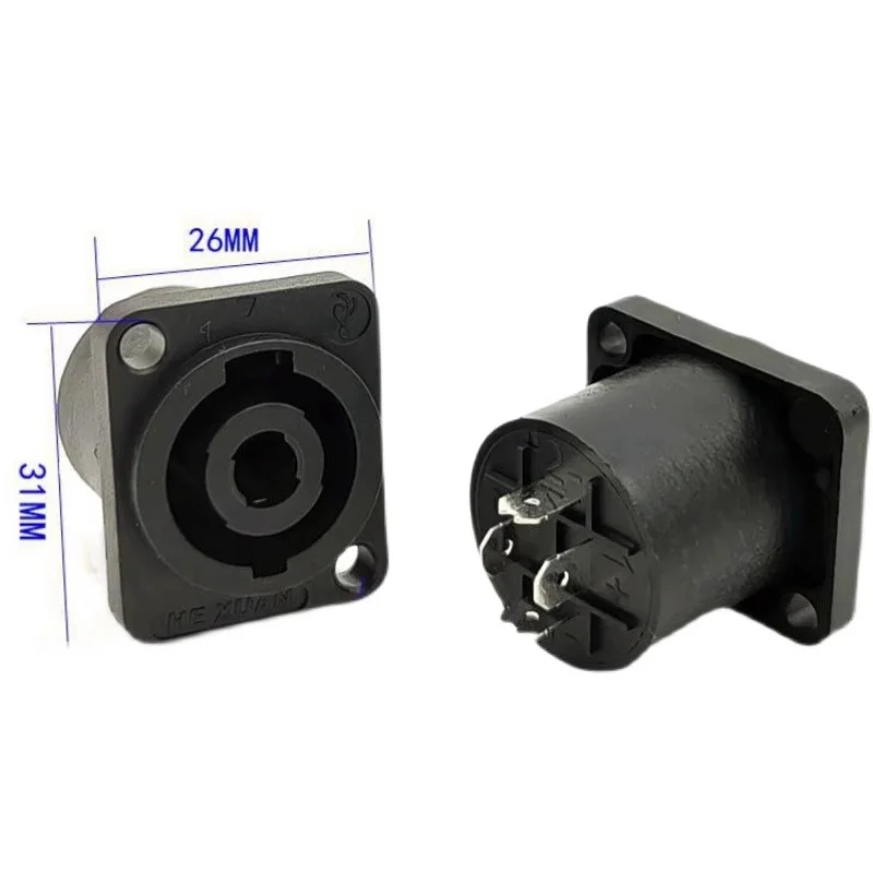 5/20PCS Speakon 커넥터 유형 소켓 4극 플 - Tube Headphone Amplifier Otl 리뷰 및 가격